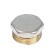Otmo plug, 3/4 ", outer thread, nickel -plated brass