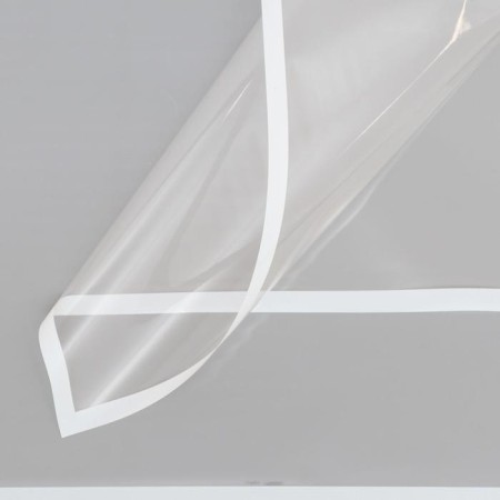 Glossy film "strip", white, 58 x 58 cm