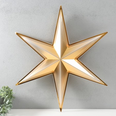 Figure "Star of Pereniamous" large gold, 55.7x64 cm-1