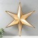 Figure "Star of Pereniamous" large gold, 55.7x64 cm