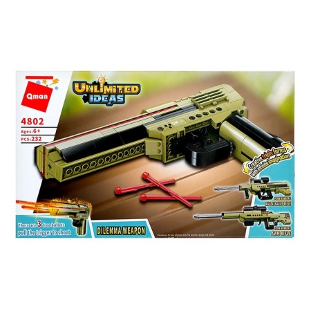 Designer Fundant ideas "Pistol", 3 in 1, 232 details-4