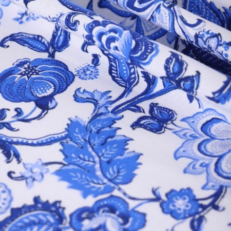 Tablecloth - track on the table pattern 40x150cm, martial, cotton 100%-5