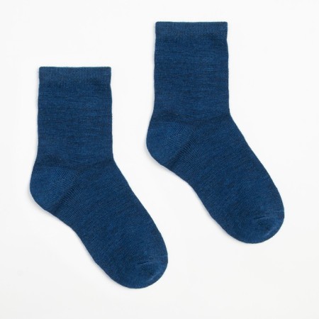 Children's socks "Super fine", blue color, size 3 (3-4 years)