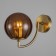 Bra "Javier" E27 40W gold-amber 22.7x15 cm