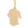 New Year's prefabricated pendant on the Christmas tree "New Year! Bunny "