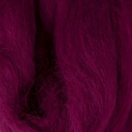 Fasting wool 100% half -toned wool 50g (191 blackberries)-2