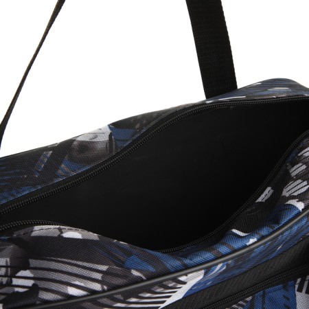 Lightning bag, with an increase, external pocket, blue/gray/black color-3