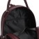 Women's backpack city, Textura, burgundy color