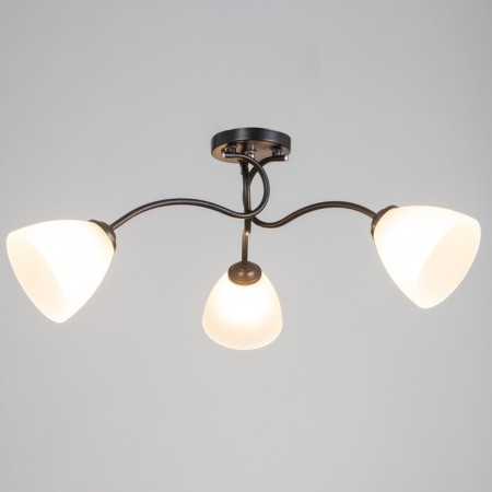 Chandelier 1086/3BK 40W E27 Black 54x54x22 cm Bayerlux-1