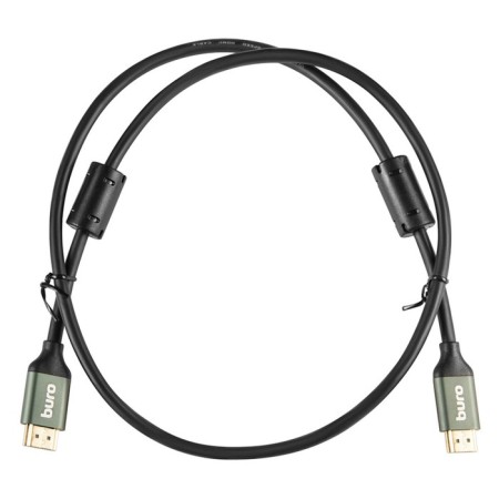 Buro HDMI (M)/HDMI (M) 1m Audio-Video cable. Ferrite. Crusado gilding. Black (BHP-HDMI- 107481
