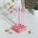 Organizer for stationery concrete "Pink Dream", 8 x 8 x 3 cm