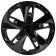 Wheel caps 16 "Super Astra", Black Gloss, Carbon, Complex 2pline AWCC-16-04