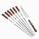 Set with skewers Gift "Shafran", 8 items, skewers 50cm
