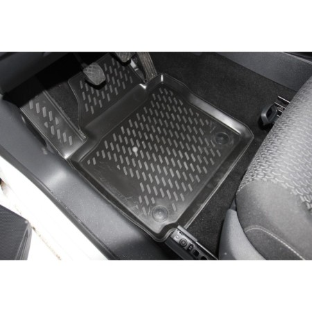 Rugs in the salon Volkswagen Caddy, 2015-2016, 4 pcs. (polyurethane)-1