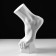 Anatomical gypsum figure: vertical foot, 14 x 23.5 x 38 cm