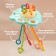 Sensory toy-gut for babies "Elephant", rodents, Montessori, Kroshka Me