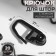 Hook for curtains, a clip with a lock, 2.7 × 1.8 cm, black color