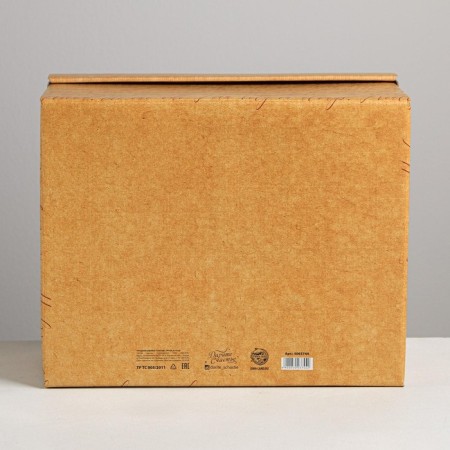 Folding box "Happiness", 31.2 x 25.6 x 16.1 cm, New Year-4