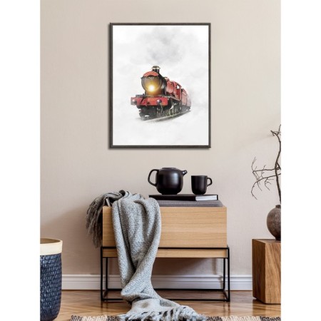 Reproduction of the painting "Fairytale Express", 40x50 cm, frame 20-008d-2