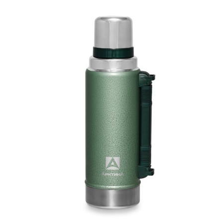 Thermos "Arctic. UAZ", 1.25 l, with a pen, retains heat 40 hours, green-3