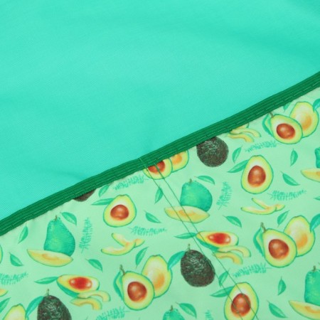Apron for labor + sleevens, 485 x 395/250 x 160 mm, height 116-146 cm, calligrata, "avocado"-3