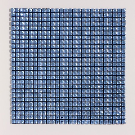 Self -adhesive panel 30*30cm mosaic cage blue