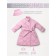 Пальто стёганое для девочек AmaroBaby TRENDY, рост 116-122 см, цвет розовый