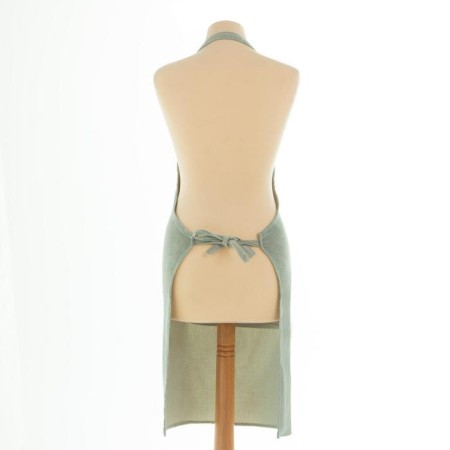 Apron Ethel "Classic" color green 65x80cm, 100%PE, velor-6