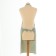 Apron Ethel "Classic" color green 65x80cm, 100%PE, velor