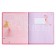 Notebook of 48 sheets in the Young Princess cage, covered cardboard, matte lamination Soft Touch, mix