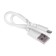 External battery CRR-28, 10,000 mAh, 2USB, 3A, display, fast charging, gray
