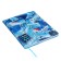 Universal Diary Grade 1-11, 48 sheets "jeans", a solid cover of artificial leather, lam
