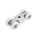 A set of rollers for sliding doors-cape Trodos with a QD-326 latch, end mount