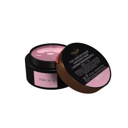 Gel "Option", No. 3 Camouflage self -equalization, 15 ml