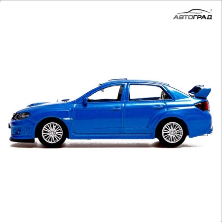 Metal machine Subaru WRX STI, 1:43, Blue color-3