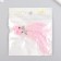 Decor for creativity Textile "Brush with a bead" Direct pink set 2 pcs 10x1 cm