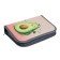 Penal 3 sections, tab inside, 140 x 210 x 40 mm, fabric, calligrata top block "avocado"