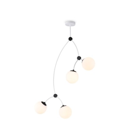 Suspended Ambrella Light, Modern, TR2572, 4HE27, white, black color
