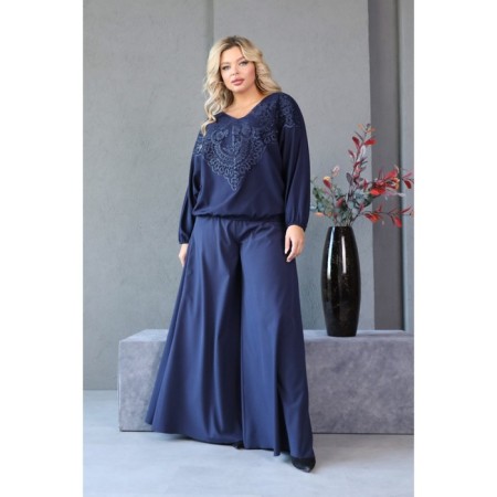 Female pulver, size 52, blue color-11