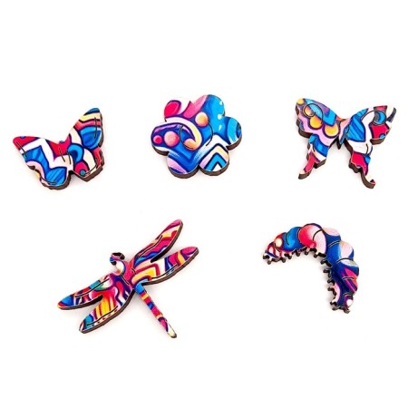 Figure puzzle "Butterfly"-2