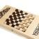 Backgammon "pattern" 50 x 50 cm, with a field for playing checkers