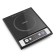 Induction tile KitFort KT-107, 1800 W, 1 burner, 8 modes, buttons, black