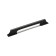 Cappio bracket handle, aluminum, m/o 160 mm, black color with gray insert