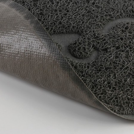 Universal rug for a bowl and a muzzle tray, 30x40 cm, gray-4