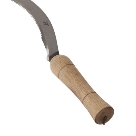 Sickle "Travnik", 20 "(50.8 cm), blade thickness 2 mm, handle of wood, Greengo-1