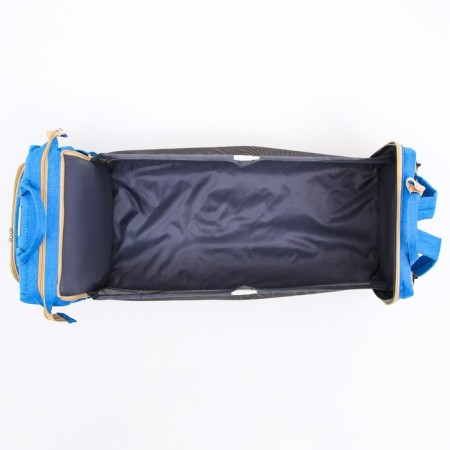 Bag-rug with a changing rug, blue color-6