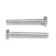 Bolt "LOM", with a hexagonal head, galvanized, Din933, M6x45 mm, 1 kg