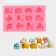 Mold "Machines", silicone, 14.5 × 8.8 × 1.8 cm, color mix