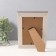 Photo frame Plastic 10x15 cm "Violett" Brown with a gold stripe 1.5x14.4x19.4 cm