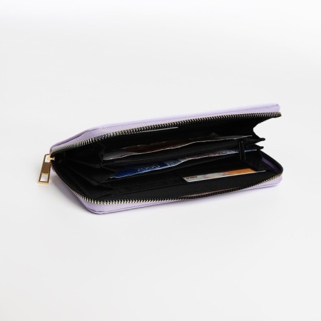 Lightning wallet, lilac color-3